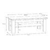 ILLOPA Coffee Table in Snowy Oak & Oak Nelson - Image 7