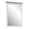 ILLOPA Mirror in Snowy Oak & Nelson Oak