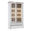 ILLOPA Display Cabinet in Snowy Oak & Oak Nelson - Image 3