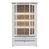 ILLOPA Display Cabinet in Snowy Oak & Oak Nelson - Image 4