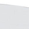 HEAVEN Round Coffee Table with Clear Glass Top and Chrome Legs - Image 8