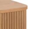 LANGLEY Square Bedside Table in Oak - Image 7