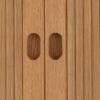 LANGLEY Square Bedside Table in Oak - Image 6