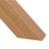HEAVEN Round Dining Table with Clear Glass Top and Oak Legs - Image 10