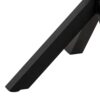 HEAVEN Round Dining Table with Oak Top and Black Metal Legs - Image 8