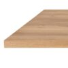 HEAVEN Dining Table with Oak Top and Black Metal Legs - Image 6