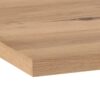 HEAVEN Dining Table with Oak Top and Black Metal Legs - Image 5