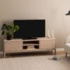 LINLEY TV Unit in Oak White - Image 5