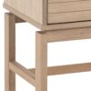 LINLEY Cabinet with 2 Doors and 4 Shelves in White Oak - Image 9