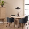 LINLEY Round Dining Table in White Oak - Image 2
