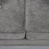 VENEZIA Fabric Corner Sofa with Scatter Back Cushions in Grey - Image 10