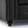 OAKLAND Nevada Fabric Corner Sofa 2C2 in Charcoal - Image 2