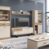 RIVERO Wall Shelf in Grey & Oak - Image 4