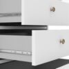 PARIS Chest of 5 Drawers in White - Image 7