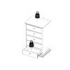 PARIS Chest of 5 Drawers in White - Image 10