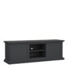 PARIS TV-Unit with 2 Frame Doors in Matt Grey