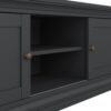 PARIS TV-Unit with 2 Frame Doors in Matt Grey - Image 6