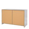 NAIA Storage Unit with 1 Sliding Door & 3 Drawers in White High Gloss - Image 4