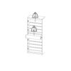 NAIA Shoe Cabinet with 4 Doors 1 Drawer in Jackson Hickory Oak & White - Image 12