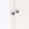 MADRID Wardrobe with 1 Door 1 Mirror Door and 2 Drawers in White - Image 8