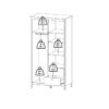 MADRID Wardrobe with 1 Door 1 Mirror Door and 2 Drawers in Matt Black - Image 12