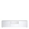MEDIA TV Unit with 2 Doors 1 Drawer 147cm in White - Image 2