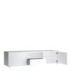 MEDIA TV Unit with 2 Doors 1 Drawer 147cm in White - Image 5