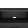 MEDIA TV Unit with 2 Doors 1 Drawer 147cm in Black - Image 9