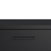 MEDIA TV Unit with 2 Doors 1 Drawer 147cm in Black - Image 10