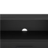 MEDIA TV Unit with 2 Doors 1 Drawer 177cm in Black - Image 9