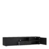 MEDIA TV Unit with 2 Doors 1 Drawer 177cm in Black - Image 5
