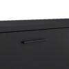 MEDIA TV Unit with 2 Doors 1 Drawer 177cm in Black - Image 10