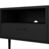 MEDIA TV Unit with 2 Doors 1 Drawer in Black - Image 7