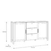 MALTE BRUN Sideboard with 3 Drawers & 2 Doors in Waterford Oak - Image 10