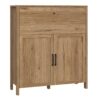 MALTE BRUN Bar Chest in Waterford Oak