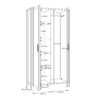 MALTE BRUN Hallway Wardrobe in Waterford Oak - Image 8