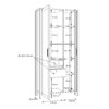MALTE BRUN Display Cabinet in Waterford Oak - Image 9