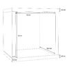 MAURO Singular Storage Unit in Matt White - Image 6