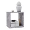 MAURO Singular Storage Unit in Concrete Grey - Image 3