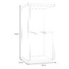 MAURO 1 Shelf Storage Unit in Concrete Grey - Image 6