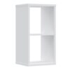 MAURO 1 Shelf Storage Unit in White High Gloss