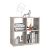 MAURO 2x2 Storage Unit in Sand Oak - Image 3