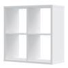 MAURO 2x2 Storage Unit in White High Gloss - Image 3