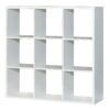 MAURO 3x3 Storage Unit in Matt White - Image 2