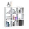 MAURO 3x3 Storage Unit in Matt White - Image 4