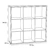 MAURO 3x3 Storage Unit in Matt White - Image 6