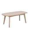 MARTE Coffee Table with White Oak Top
