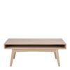 MARTE Coffee Table with Open Shelf in White Oak - Image 4