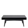 MARTE Coffee Table with Open Shelf in Black - Image 2