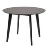 ROXBY Black Round Dining Table 105 cm - Image 3